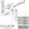 Bristan Renaissance Basin Mixer Pop-Up Waste Tap Spares